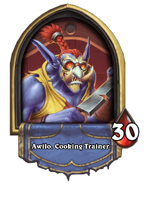 Awilo, Cooking Trainer Card Image