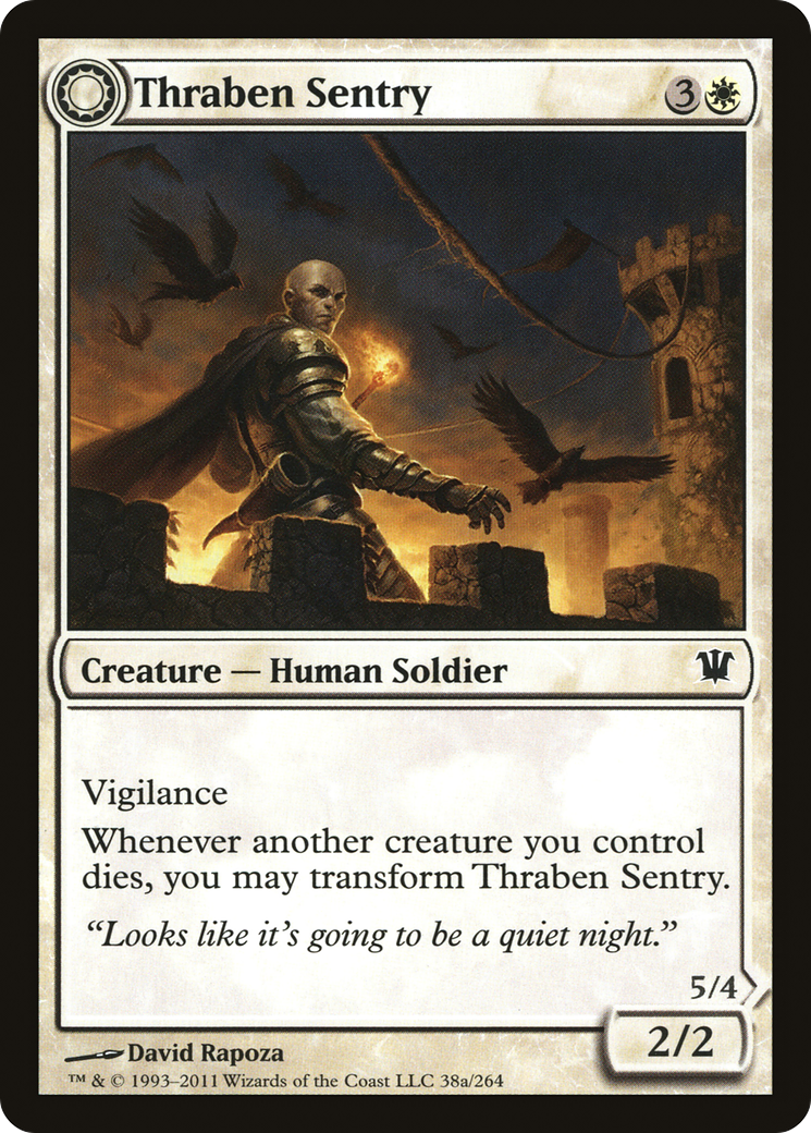 Thraben Sentry // Thraben Militia Card Image