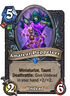 Amateur Puppeteer Card Image