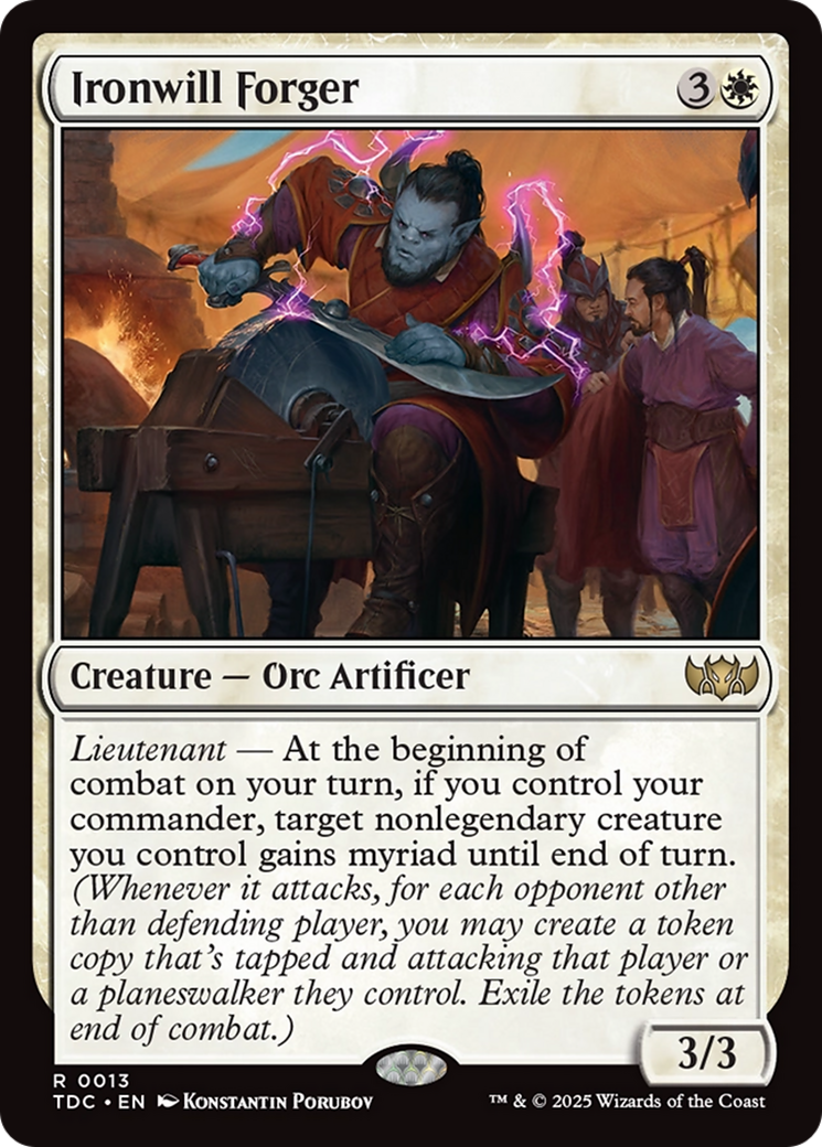 Ironwill Forger Card Image