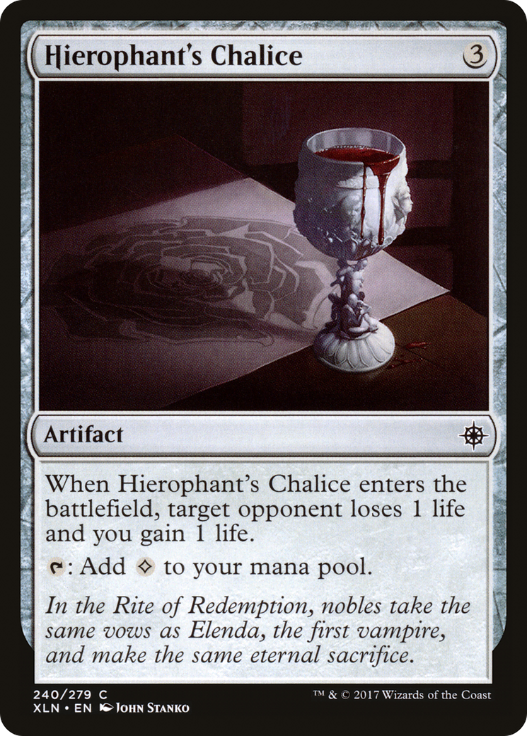 Hierophant's Chalice Card Image