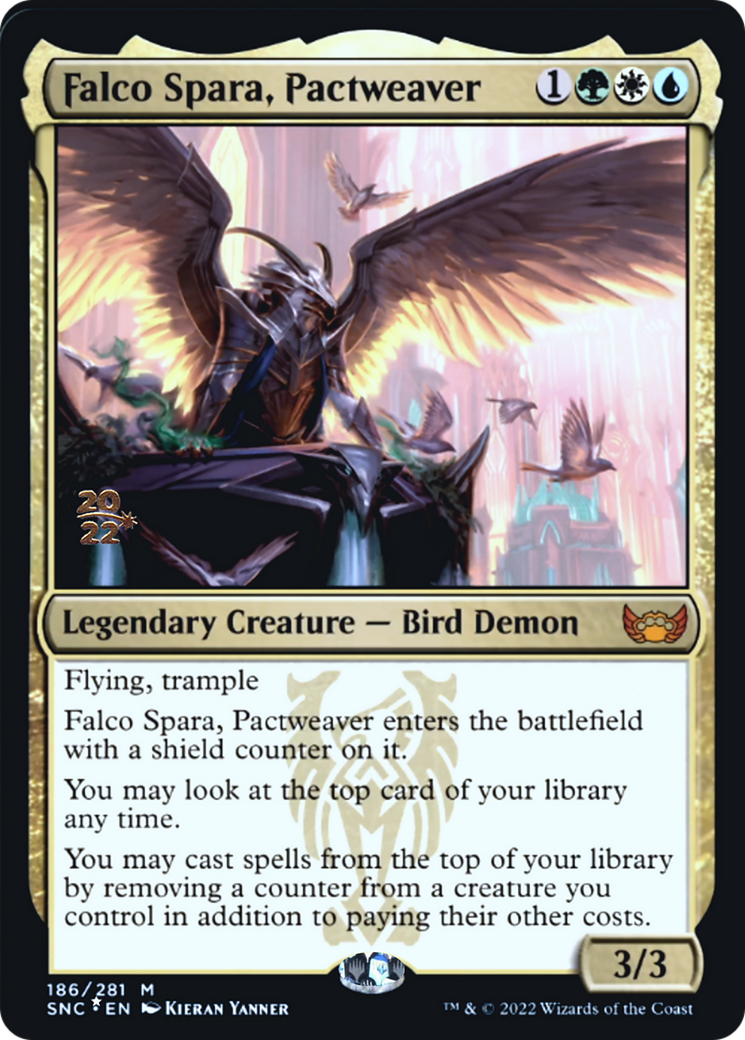 Falco Spara, Pactweaver Card Image