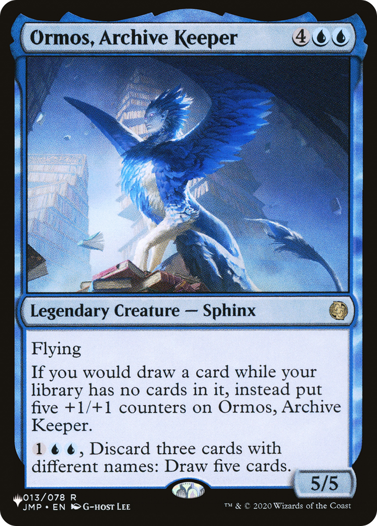 Ormos, Archive Keeper Card Image