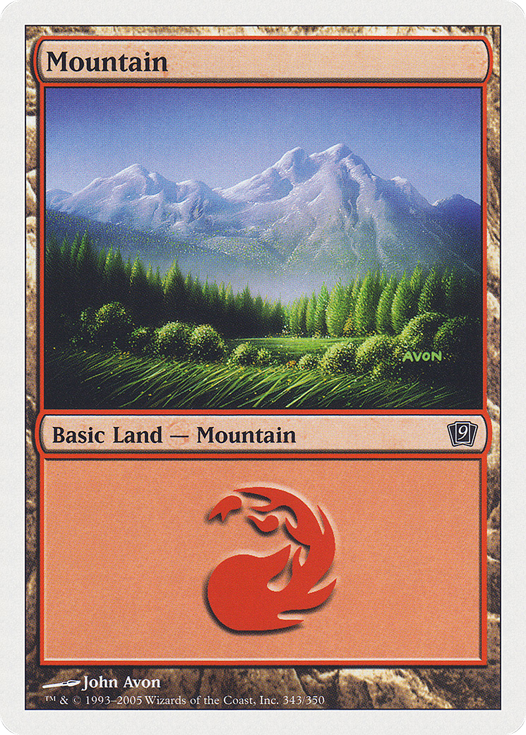 Mountain Card Image