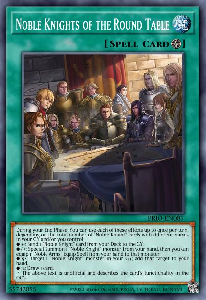Noble Knights of the Round Table Card Image