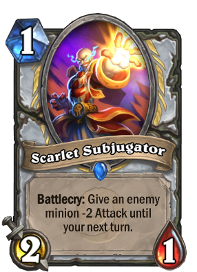(1) Scarlet Subjugator
