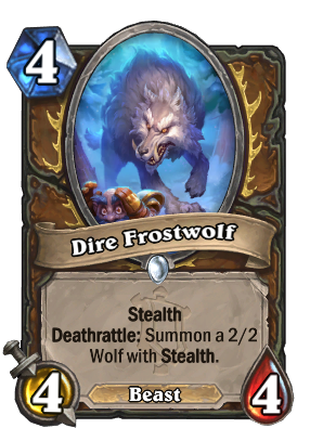 Dire Frostwolf Card Image