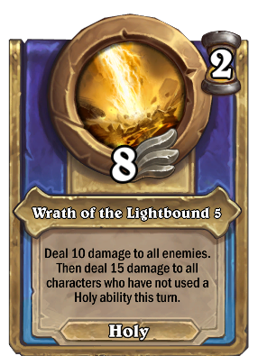 Wrath of the Lightbound {0} Card Image