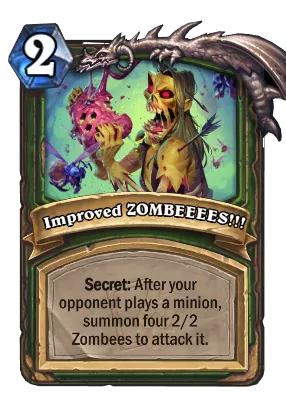 Improved ZOMBEEEES!!! Card Image