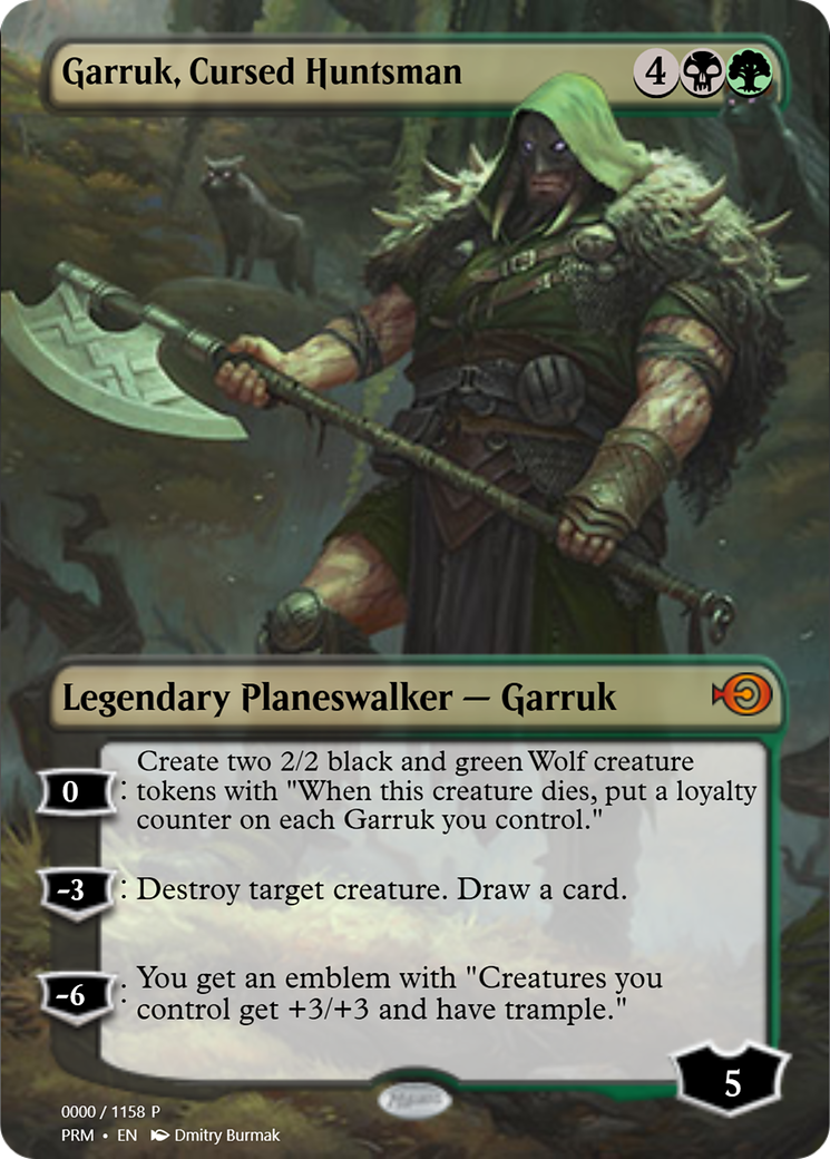 Garruk, Cursed Huntsman Card Image