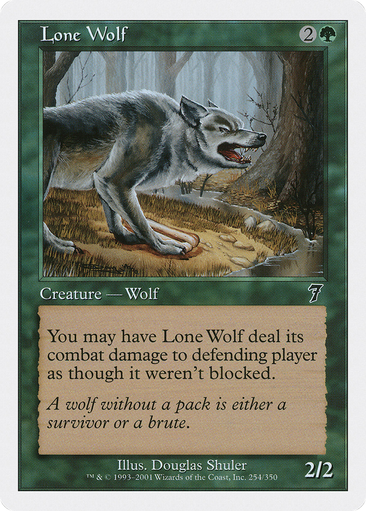 Lone Wolf Card Image