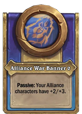 Alliance War Banner {0} Card Image