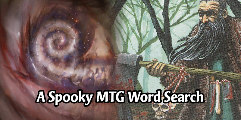 Oozefest - A Spooky Magic Halloween Word Search Puzzle