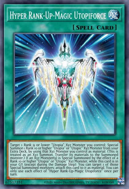 Hyper Rank-Up-Magic Utopiforce Card Image