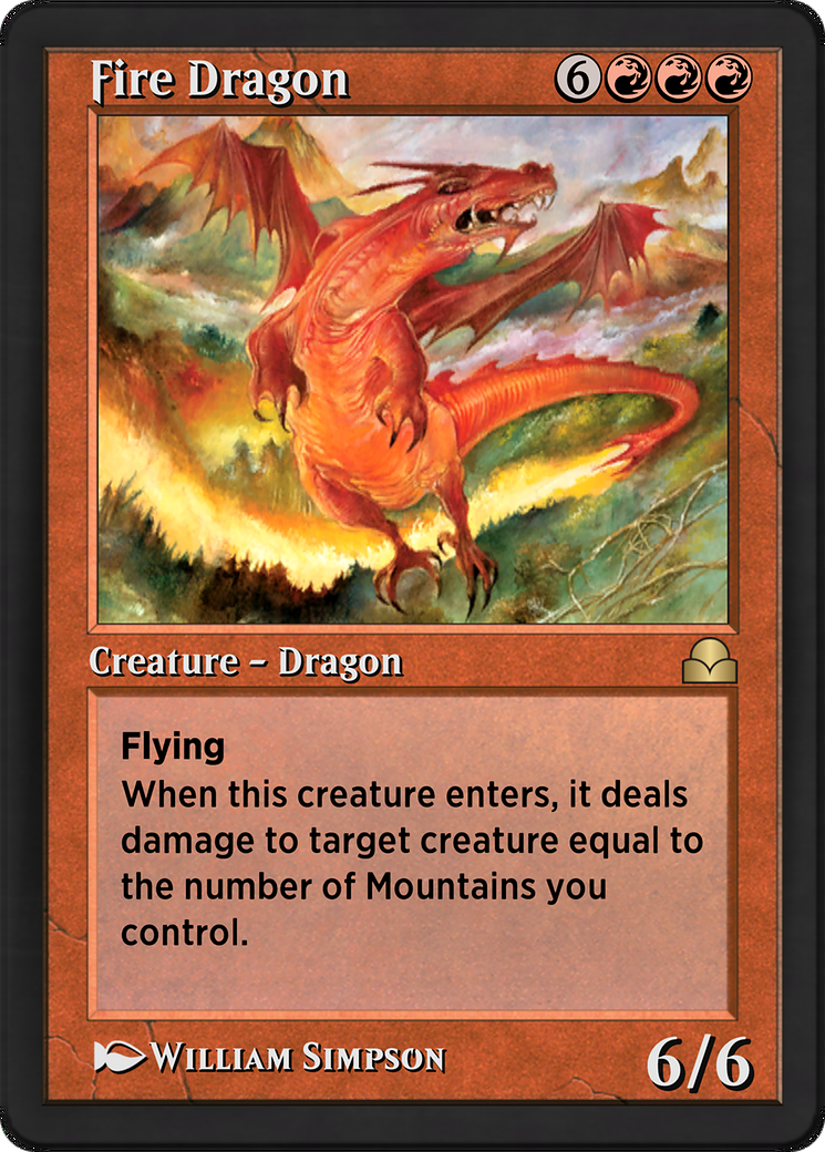 Fire Dragon Card Image