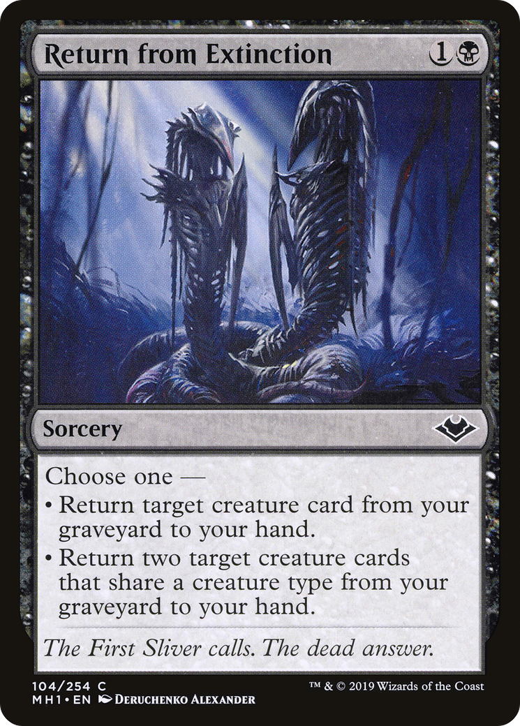 Return from Extinction Card Image