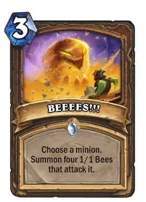 BEEEES!!! Card Image