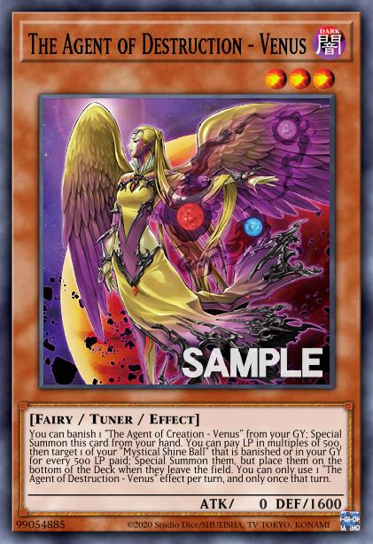The Agent of Destruction - Venus Card Image
