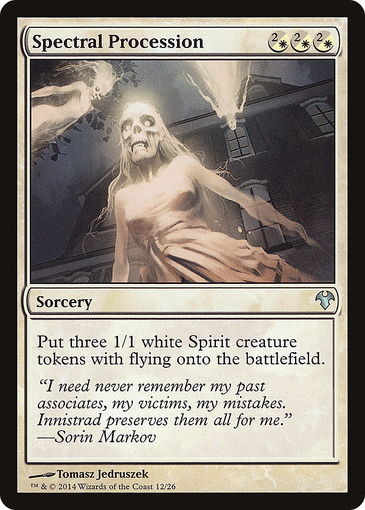 Spectral Procession Card Image