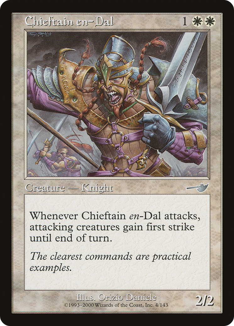 Chieftain en-Dal Card Image