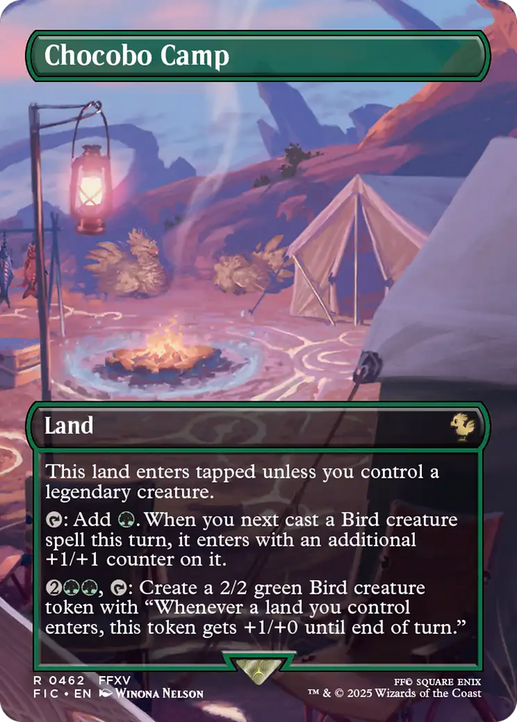 Chocobo Camp Card Image