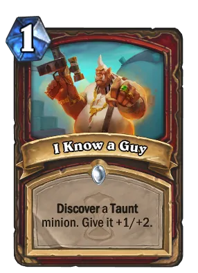 I Know a Guy Card Image