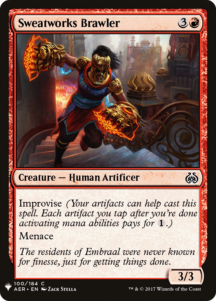 Sweatworks Brawler Card Image