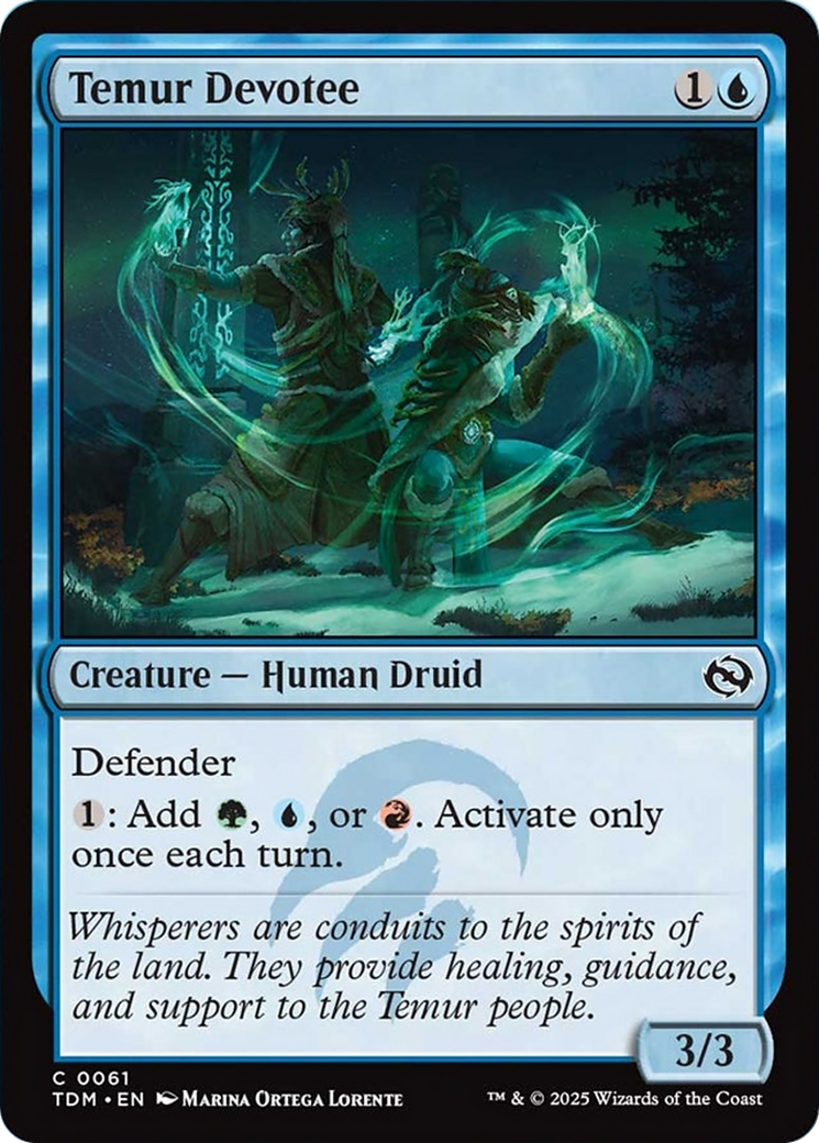 Temur Devotee Card Image