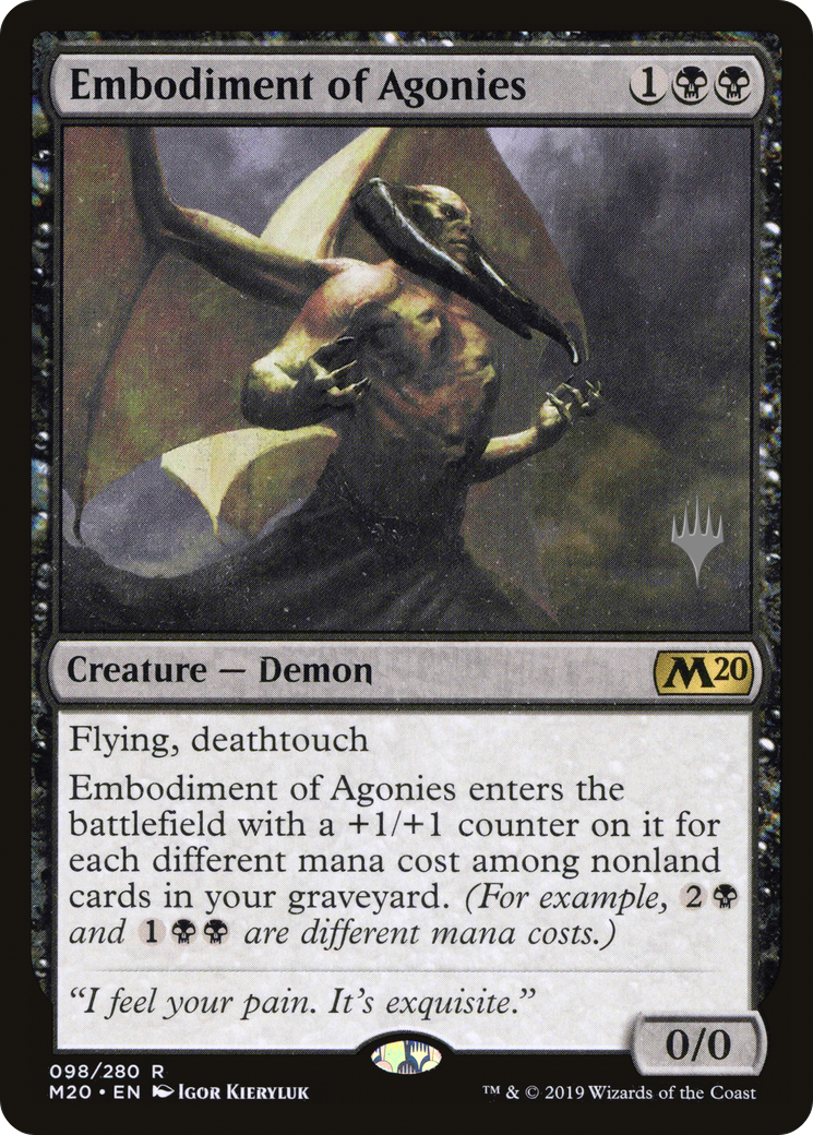 Embodiment of Agonies Card Image