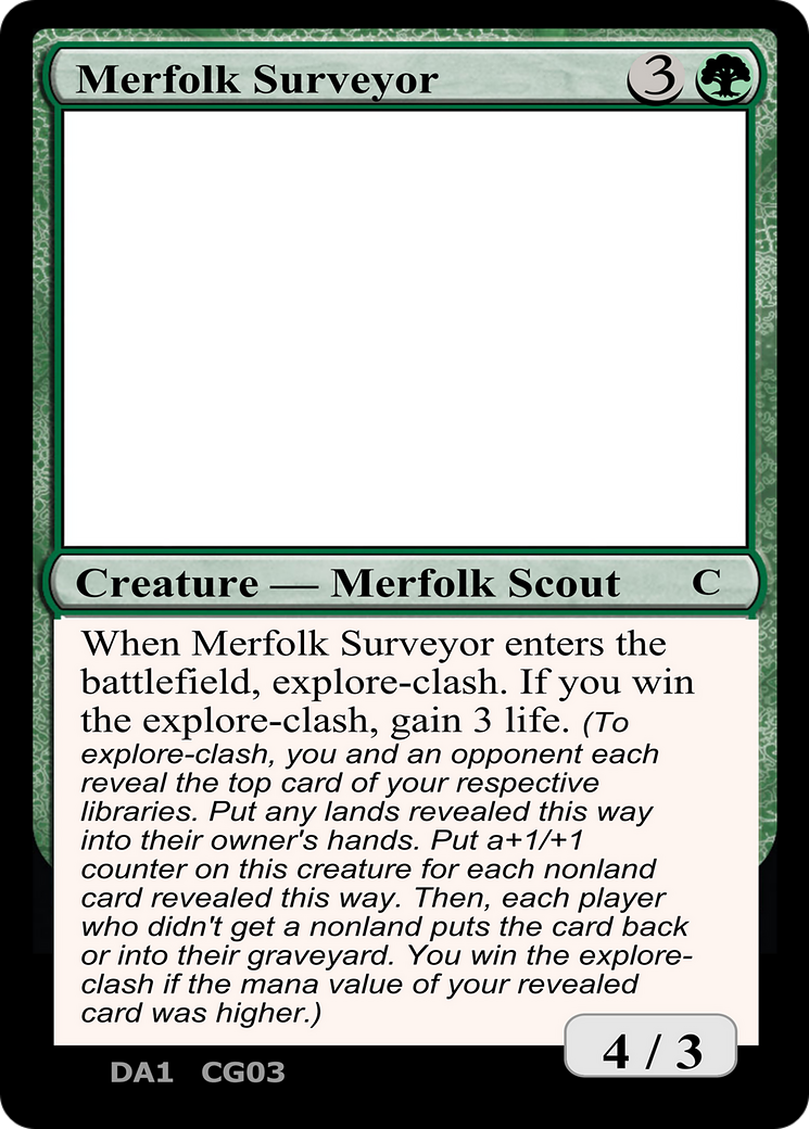 Merfolk Surveyor Card Image