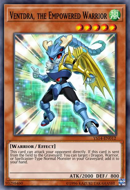 Ventdra, the Empowered Warrior Card Image