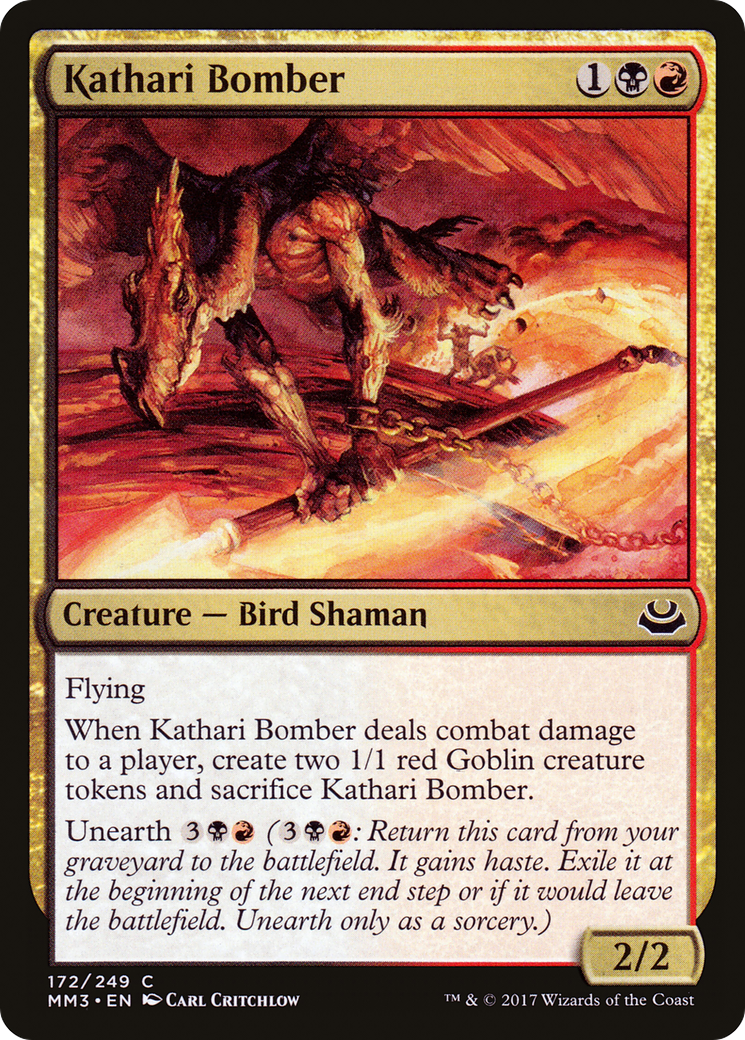 Kathari Bomber Card Image