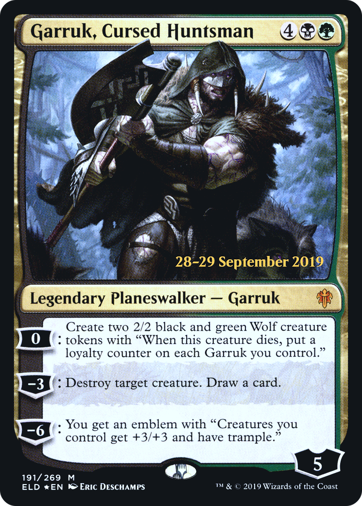 Garruk, Cursed Huntsman Card Image