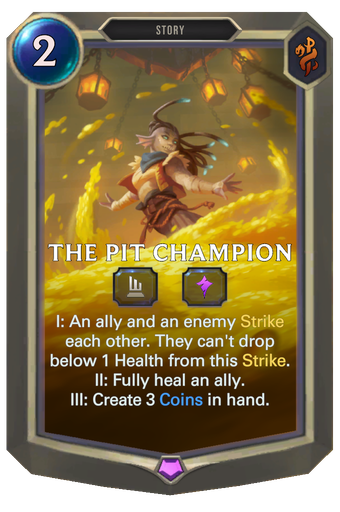 The Pit Champion Card Image
