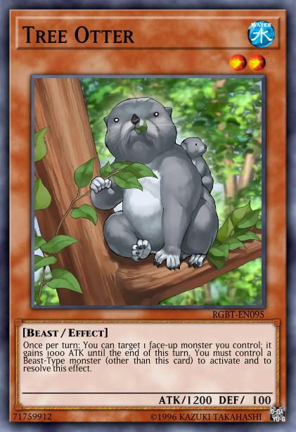 Tree Otter Card Image