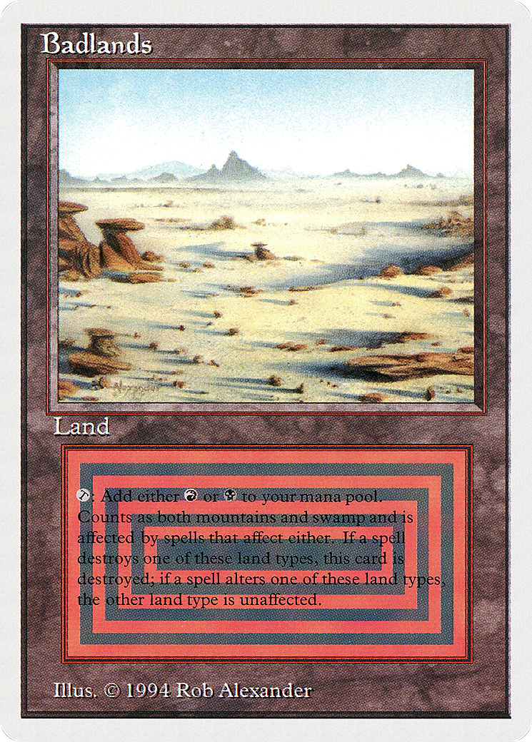 Badlands Card Image
