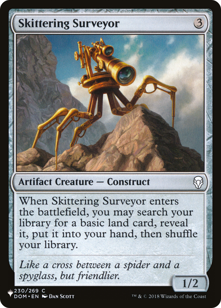 Skittering Surveyor Card Image