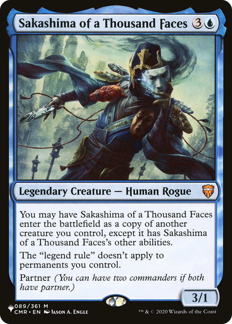 Sakashima of a Thousand Faces Card Image
