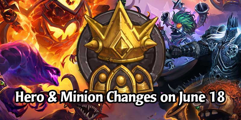 Hearthstone's Battlegrounds is Getting a Balance Patch on June 18 - Hero & Minion Changes Detailed