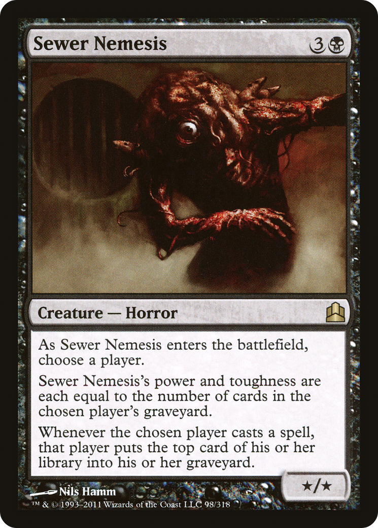 Sewer Nemesis Card Image