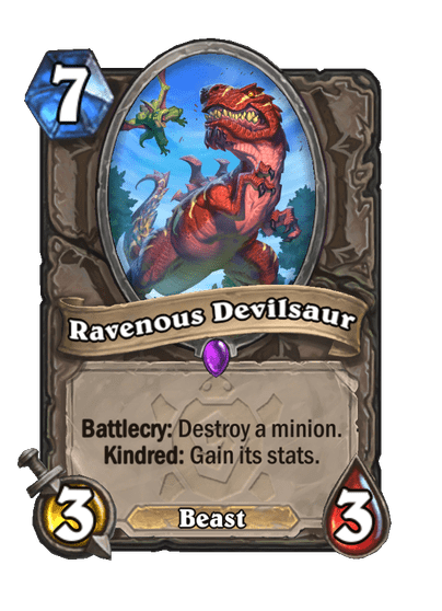 Ravenous Devilsaur Card Image