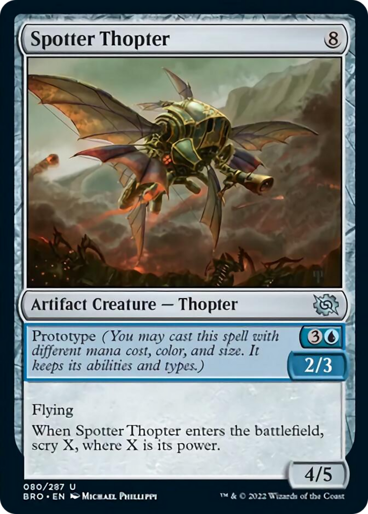 Spotter Thopter Card Image