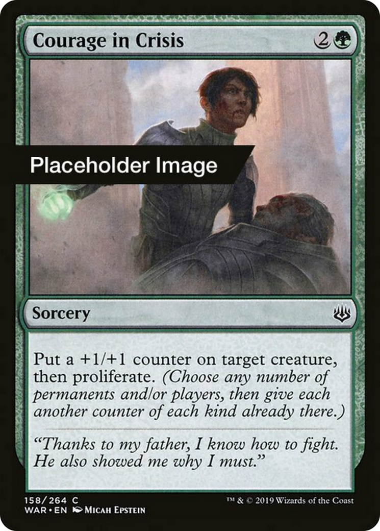 Courage in Crisis Card Image