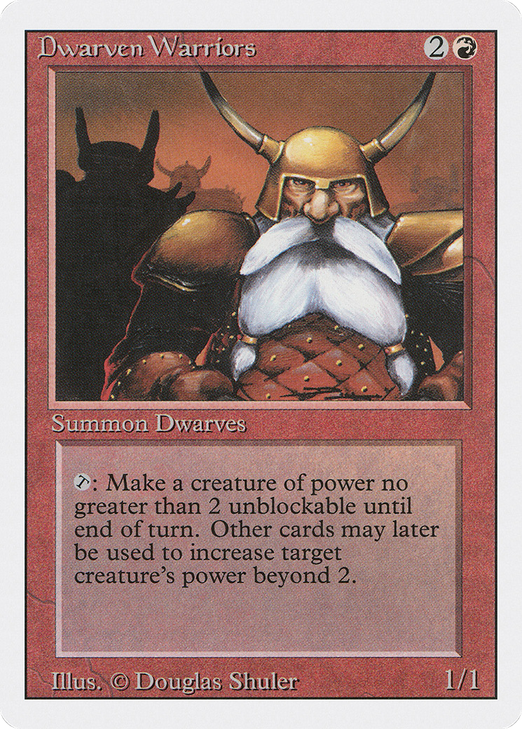 Dwarven Warriors Card Image