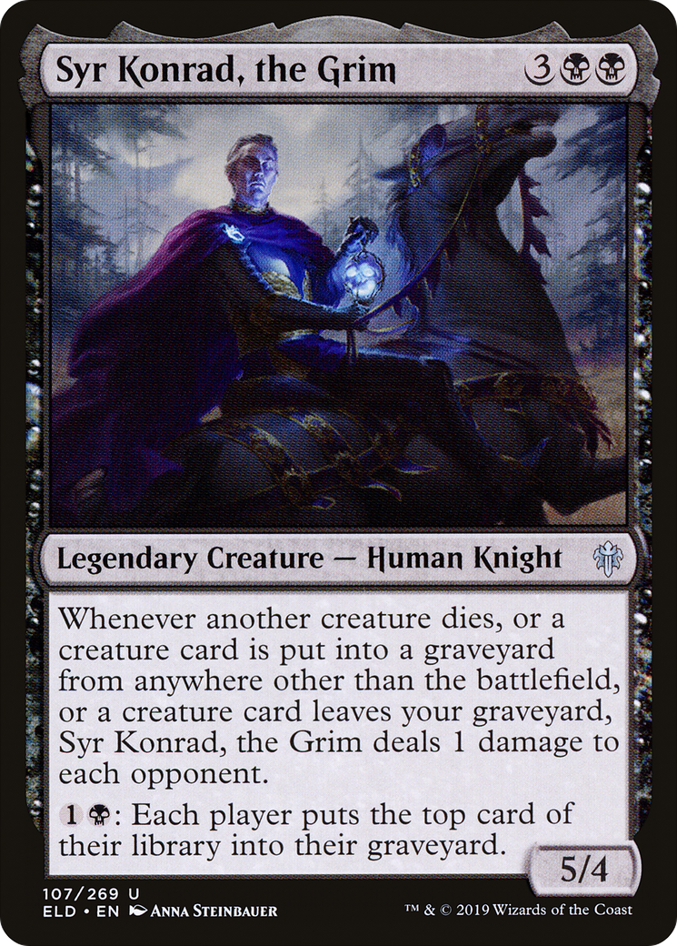 Syr Konrad, the Grim Card Image