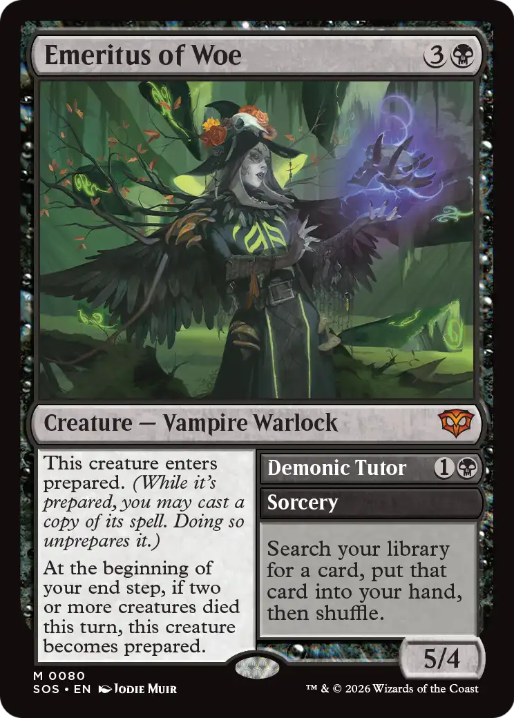 Demonic Tutor Magic: The Gathering card
