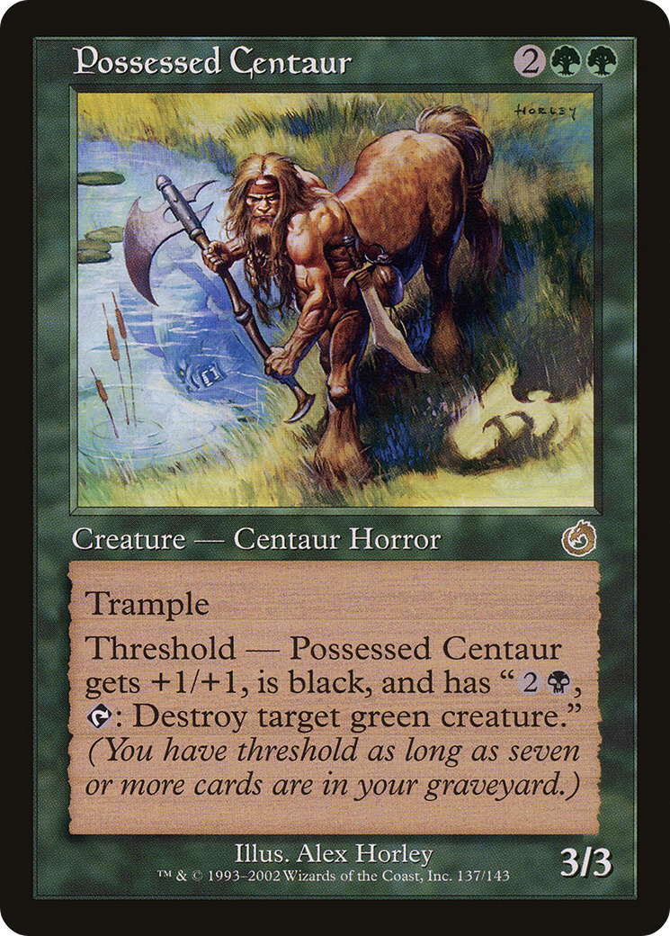 Possessed Centaur Card Image