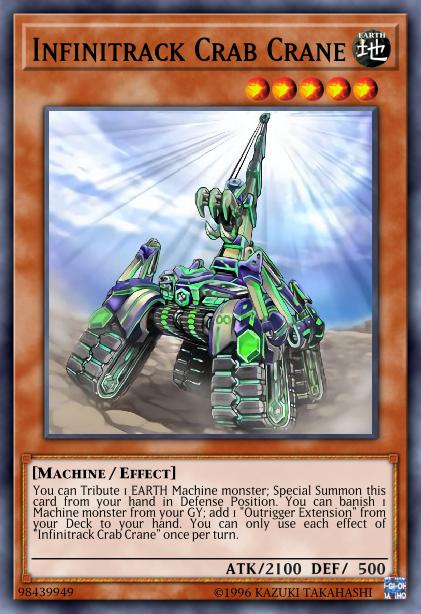 Infinitrack Crab Crane Card Image