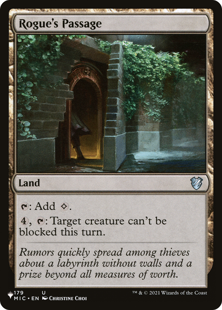 Rogue's Passage Card Image