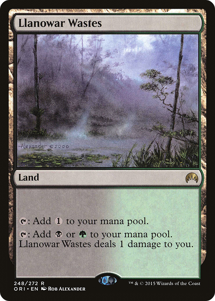 Llanowar Wastes Card Image